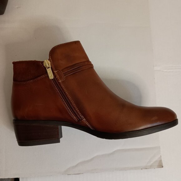 Pikolinos Daroca Tassel Ankle Boots Cuero Brown Women’s Size 38 (7.5 to 8) - Picture 8 of 15